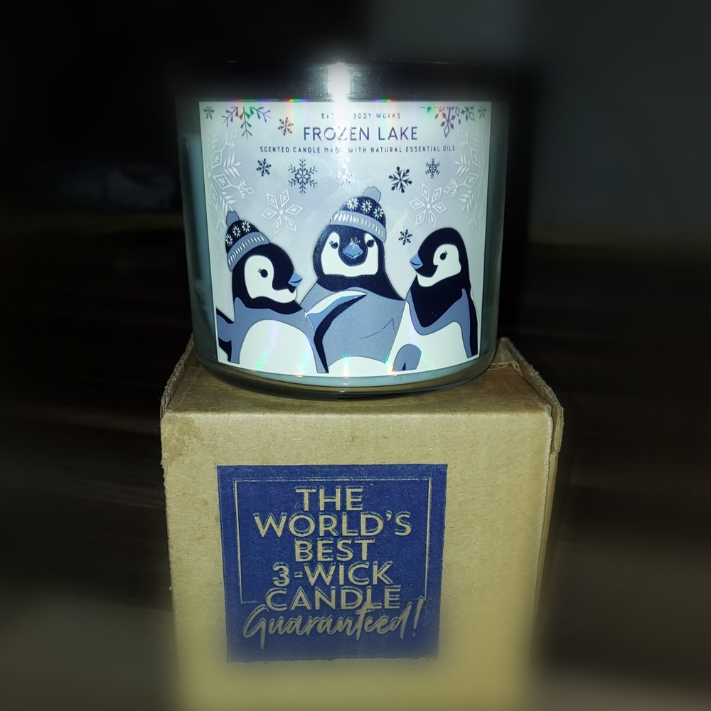 NWT/NIB Bath and body works 3 wick candle